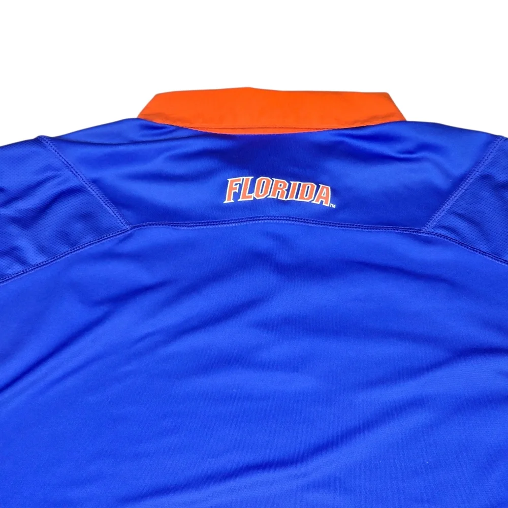 Nike Dri-Fit University Of Florida UF Florida Gators NCAA Performance Polo Sz XL